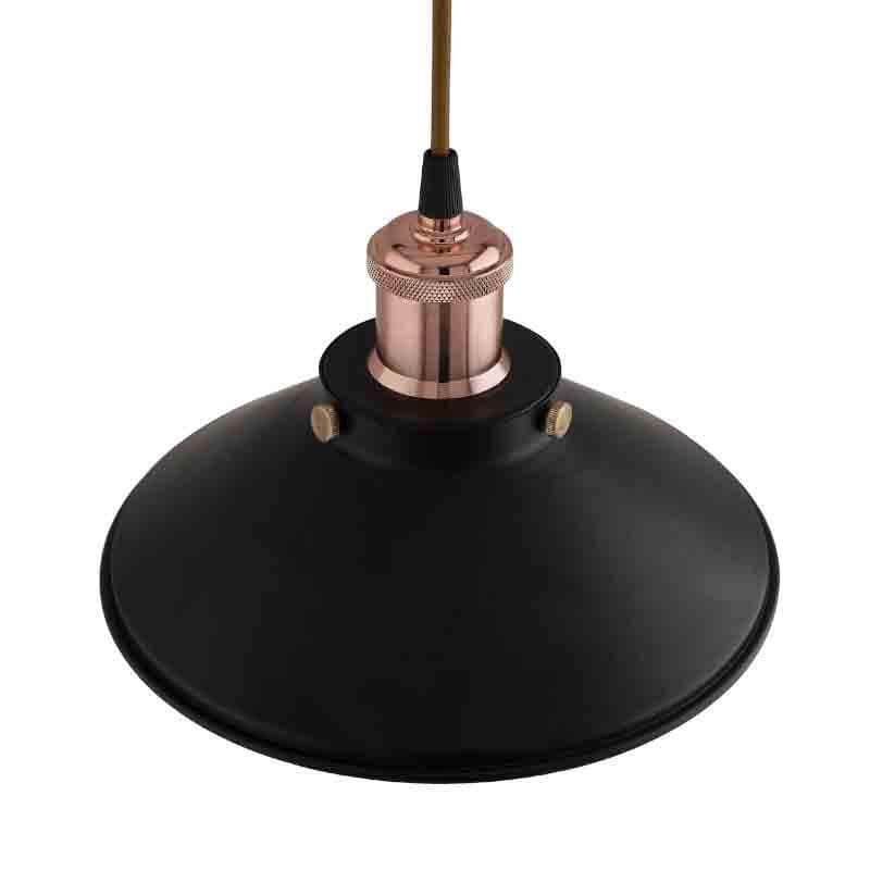 Iris Metal Ceiling Lamp - Black/Bronze media 6