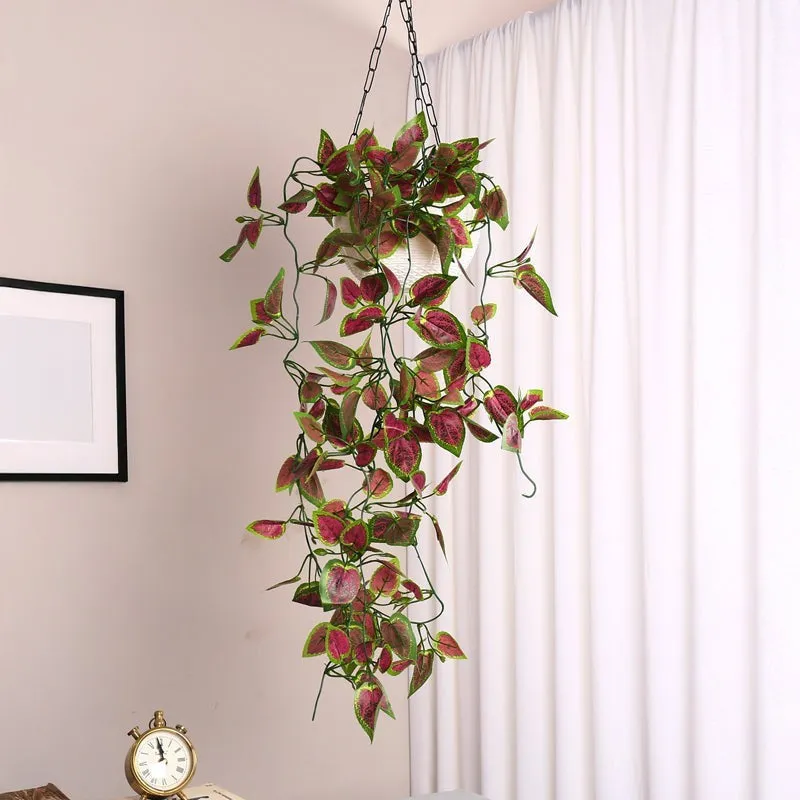 Verdhang Artificial Plant Hanging Vine - 2.5 Feet media 1