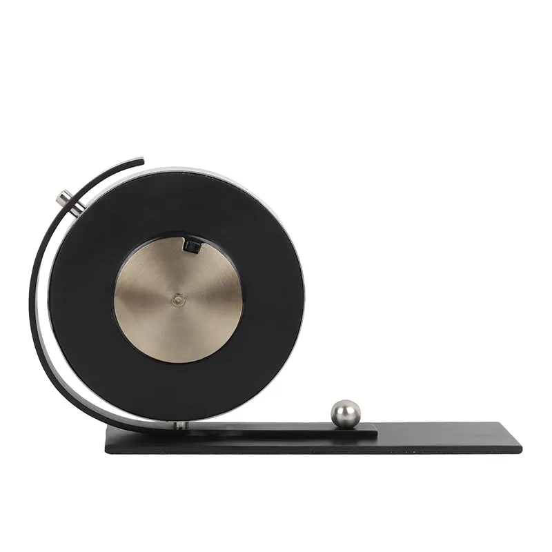 Dextri Analog Table Clock - Silver media 6