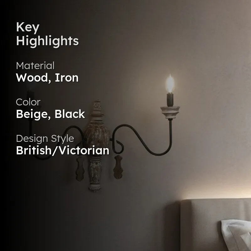 Caleira Duo Iron Wall Lamp media 2