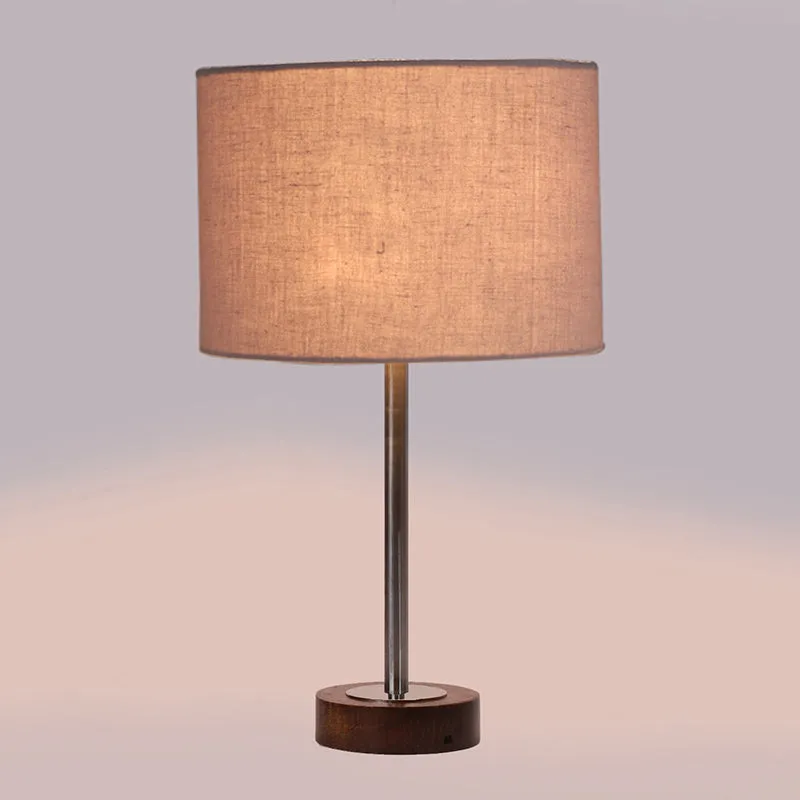 Cotin I Rodin Wooden Table Lamp - Grey,Silver,Brown media 5
