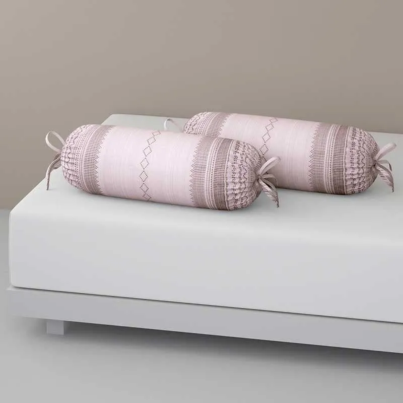 Swayam Geometria Diwan Set - Pink media 4