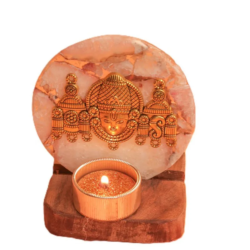 Celestial Shree Lord Venkateshwara Tealight Candle Holder media 5