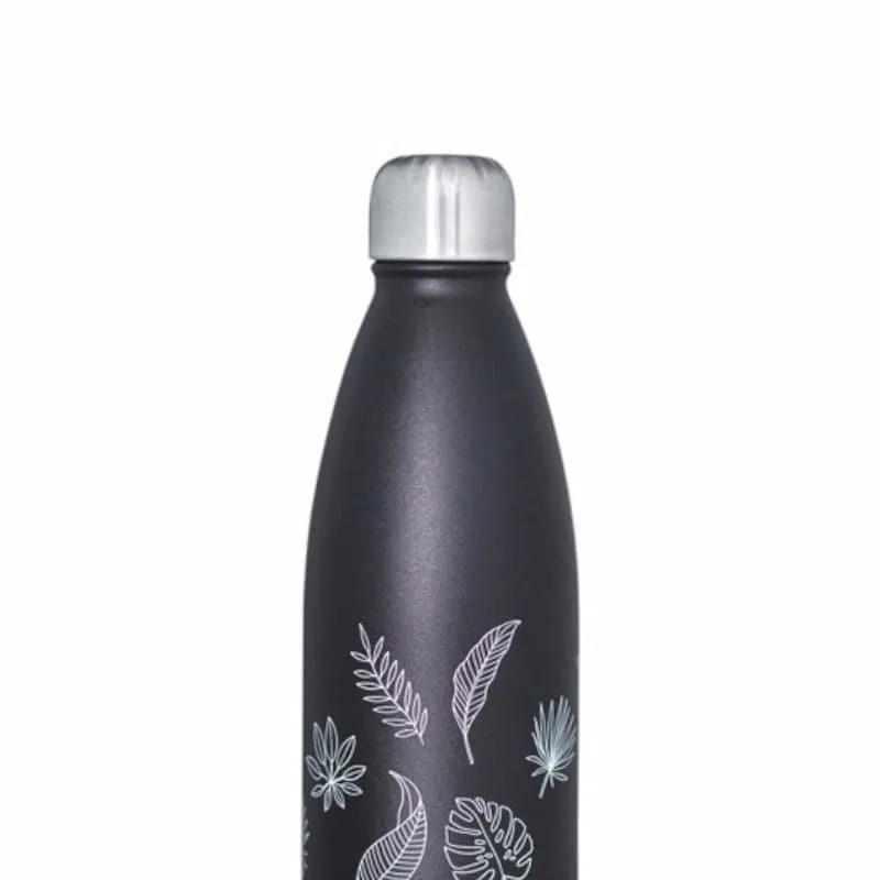 Leafy Mate Hot & Cold Thermos Bottle (Black) - 750 mL media 3