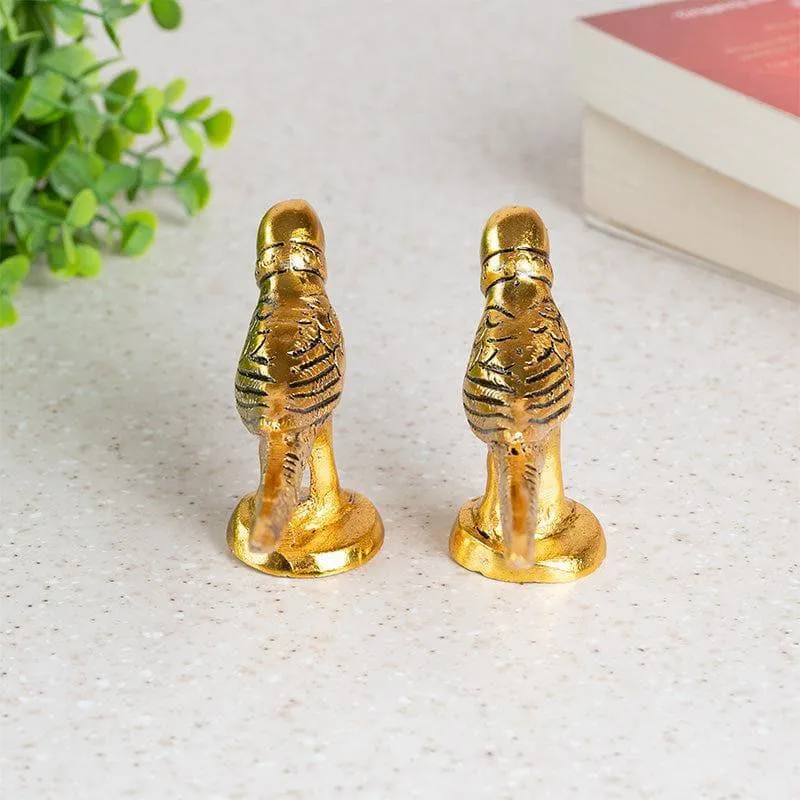 Parrot Play Showpiece - Set Of Two media 3