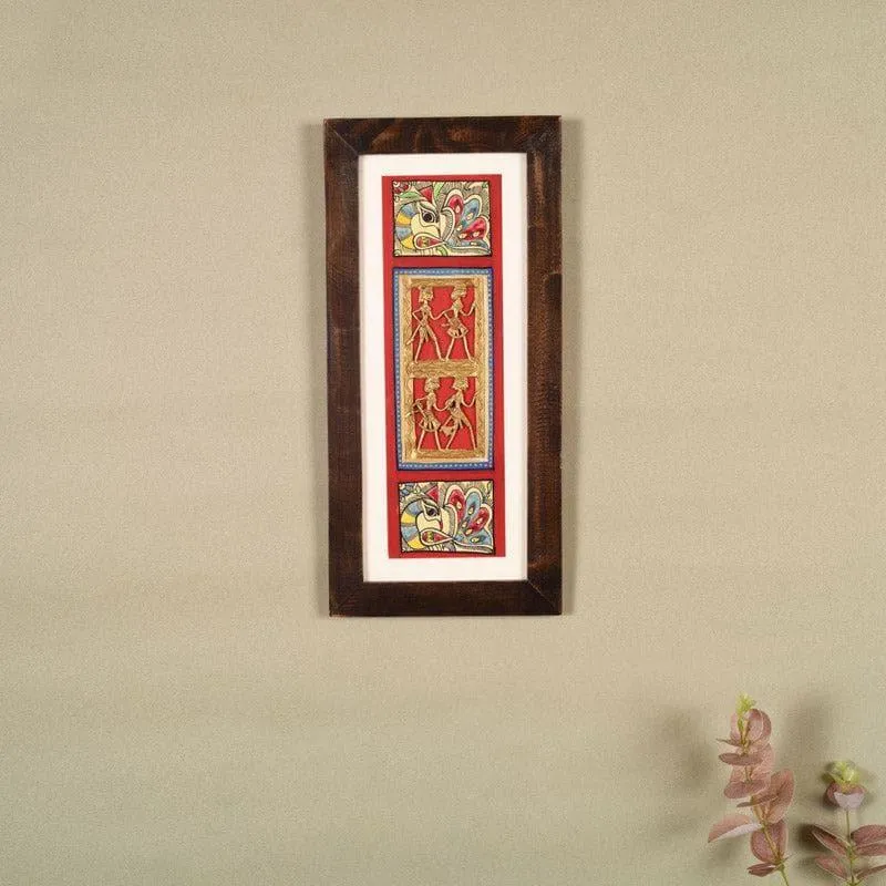 Miren Dhokra Brass Wall Art media 1