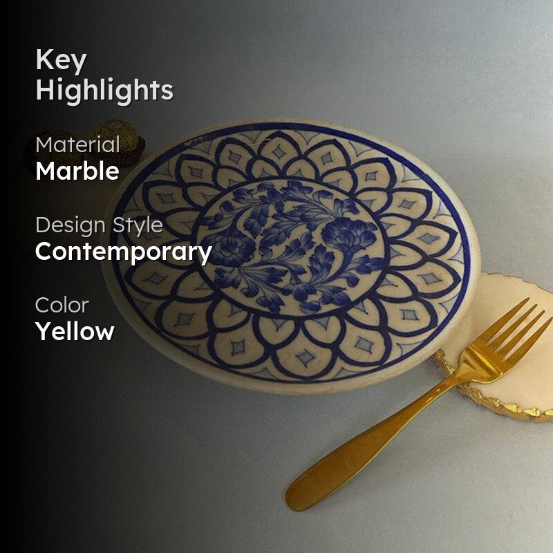 Neelima Marble Platter media 2