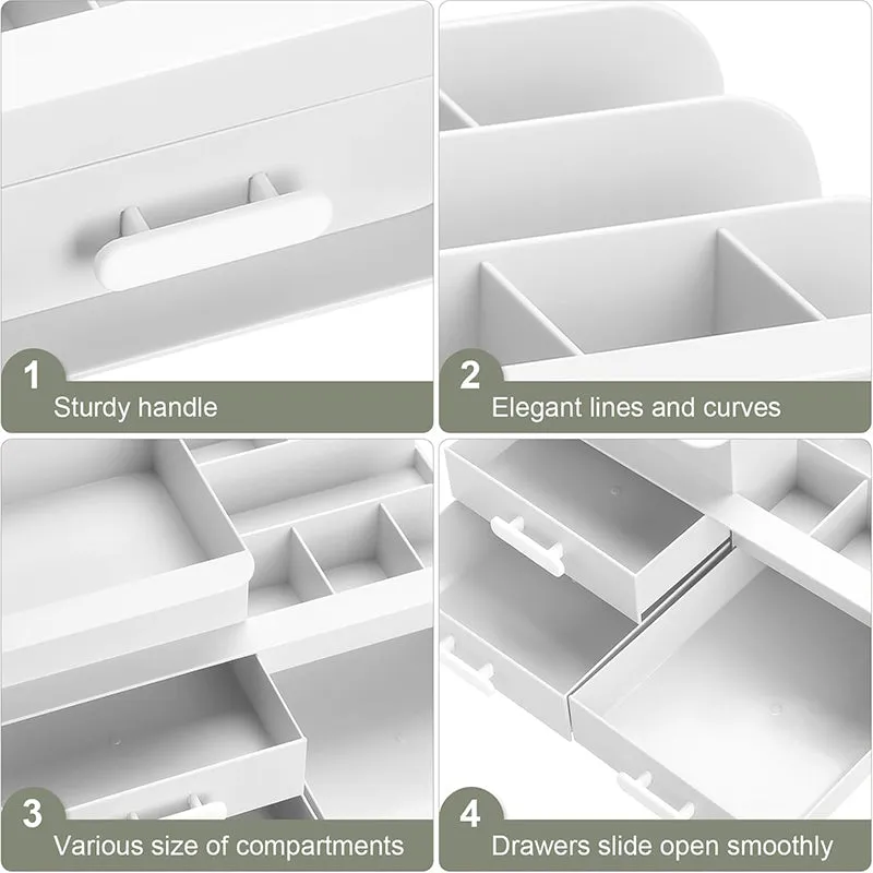The Stash Bash Plastic Jewel Box - White media 4