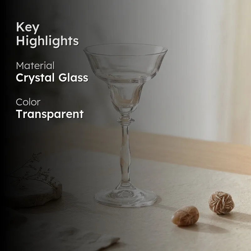 Melodia Bohemia Crystal Margarita Glasses (185 ML) - Set Of Two media 2
