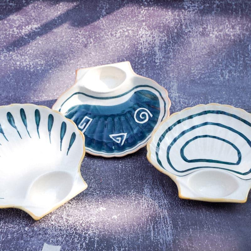Sea Dive Ceramic Chip & Dip Platter - Set of Three media 4