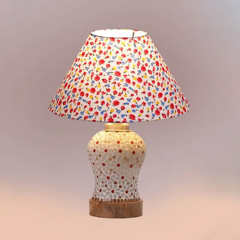Harmyra Fleura Arbor Wooden Table Lamp - Multicolor media 6