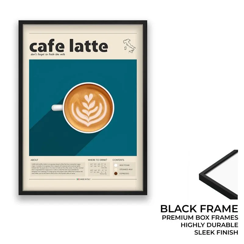 Barista Bloom Archival Canvas Wall Art - Black media 8