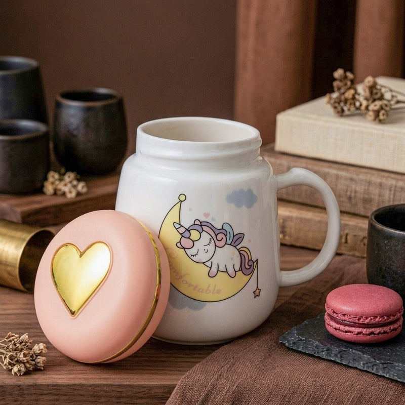 Sleepy Ceramic Coffee Mug (400 mL) media 4