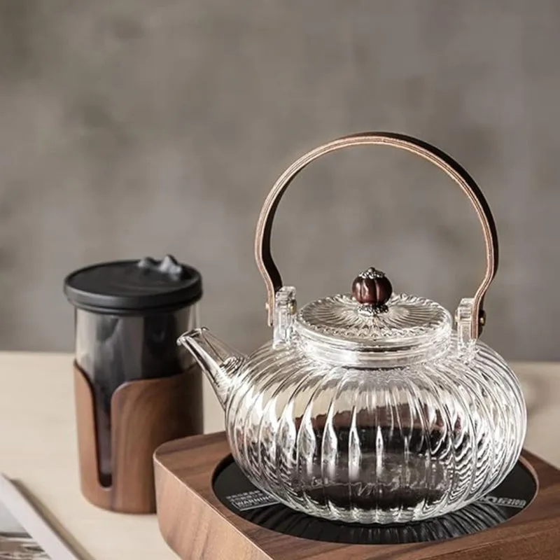 Resivio Borosilicate Glass Tea Pot - 900 mL media 7