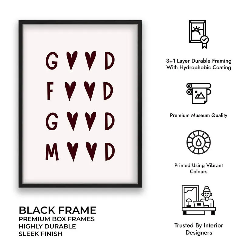 Kitchen Quotes Archival Canvas Wall Art - Black media 9