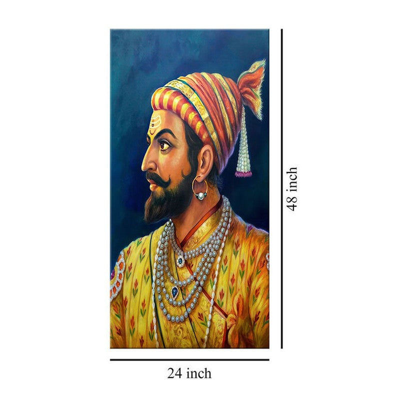 Indian Rajput Maharaja Wall Painting media 7