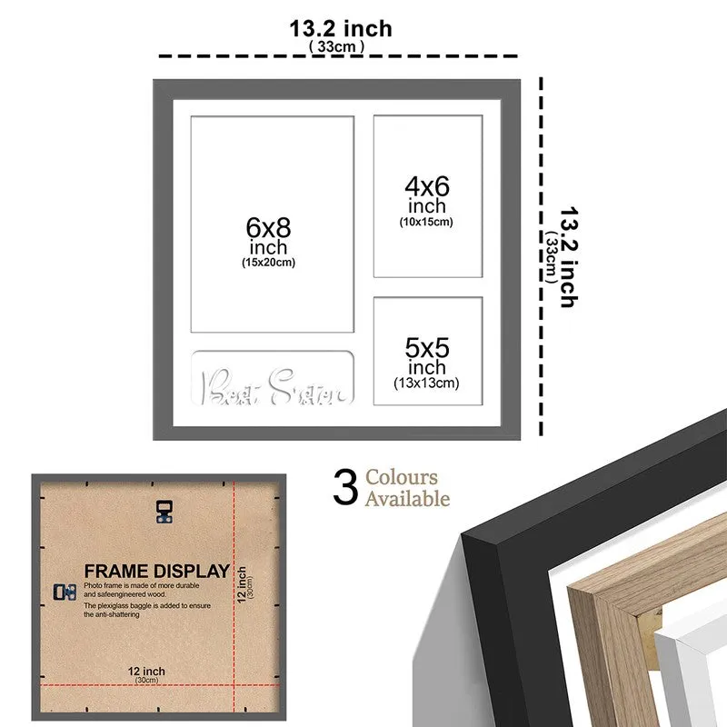 Snapshots Collage Photo Frame - Black media 5