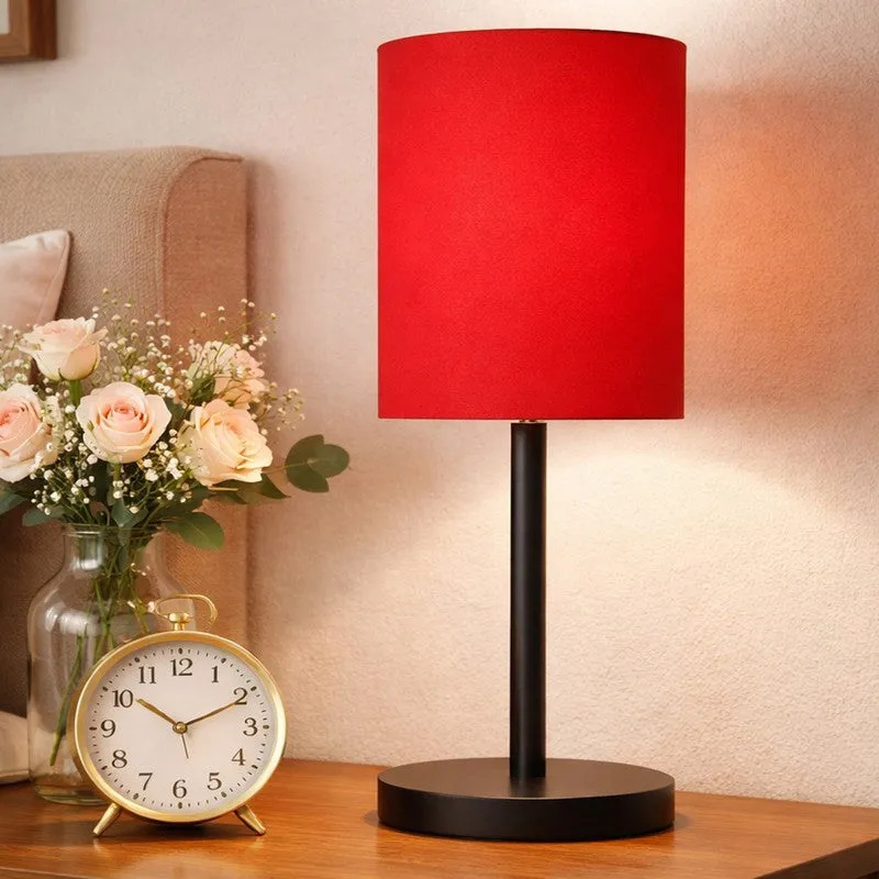 Minimal Aura Table Lamp - Red media 4