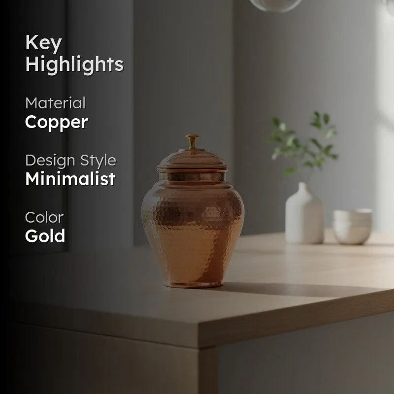 Aurex Copper Jar - 1000 mL media 2