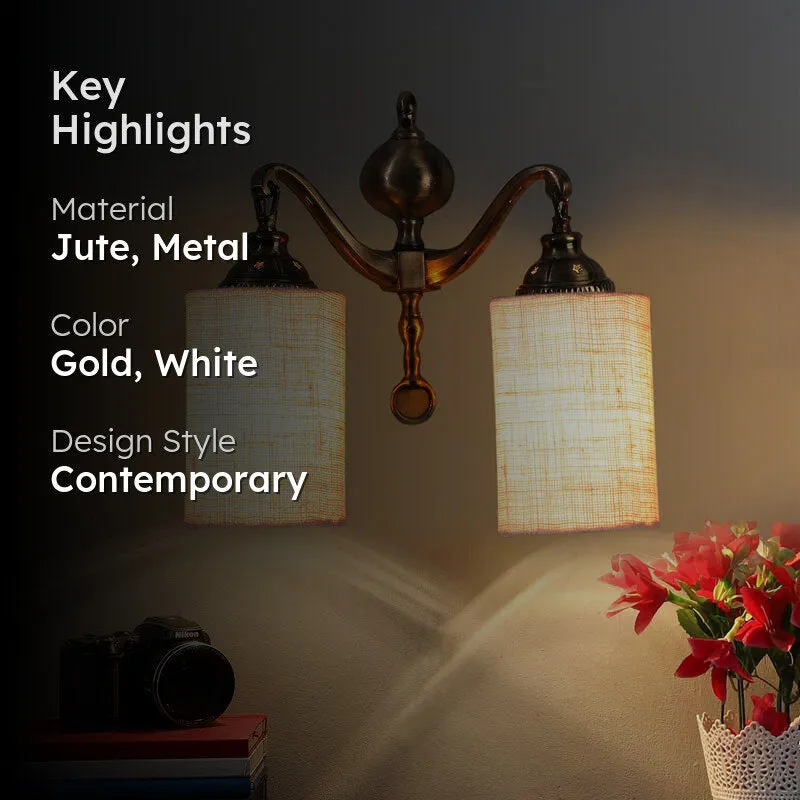 Gypsy Cylindrical Metal Wall Lamp media 2