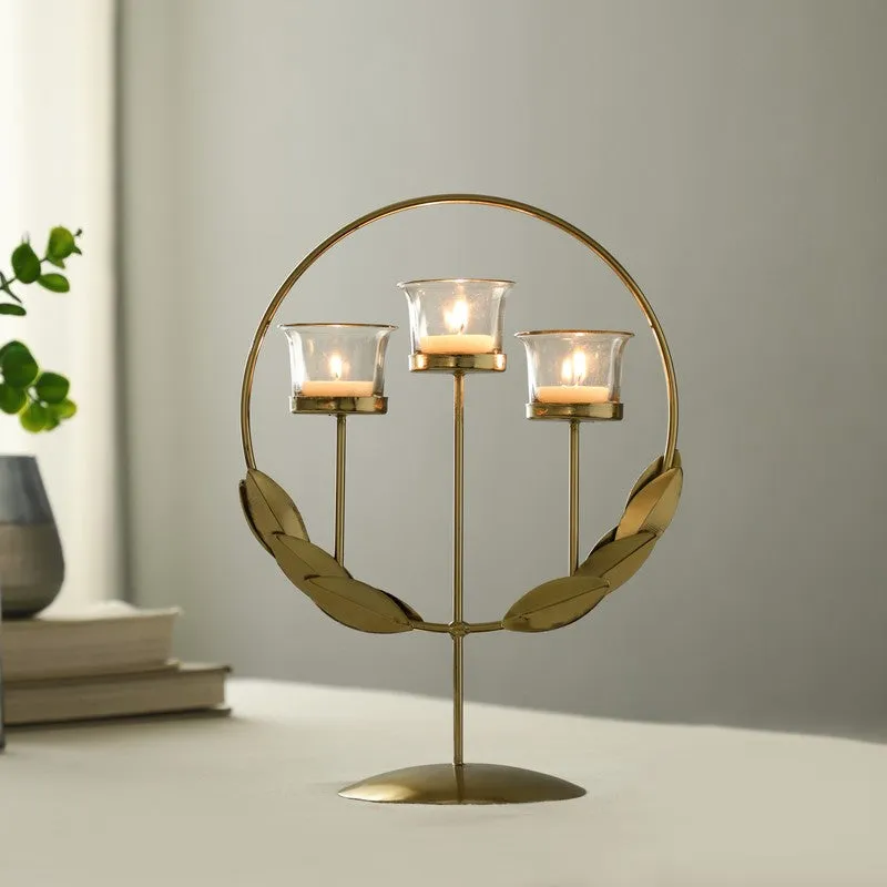 LumeLeaf Tea Light Candle Holder media 3