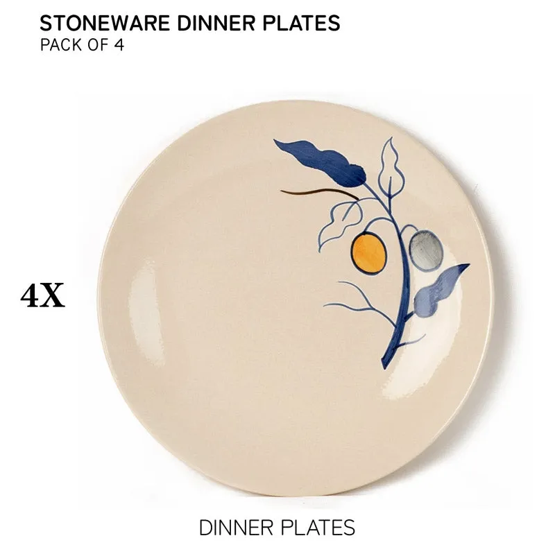 Floranzo Dinner Plate - Set Of Four media 4