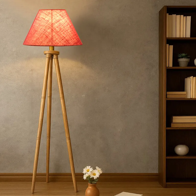 Sienna II Tripod Floor Lamp - Pink media 2