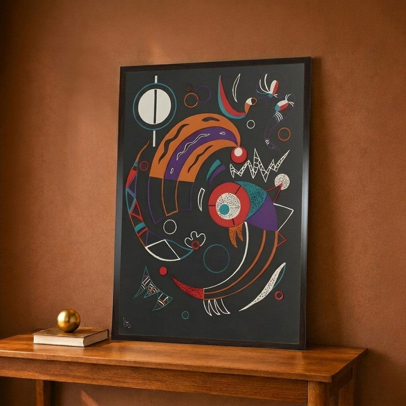 Cometes Canvas Wall Painting - 10 x 14 Inches