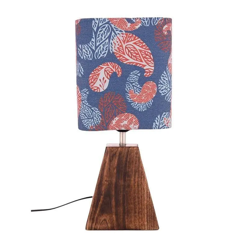 Precious Paisley Fabric Table Lamp - Multicolor media 4