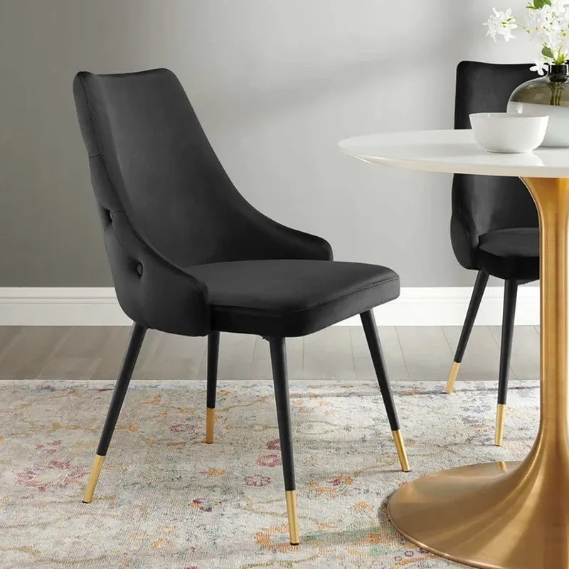 Lunara Neem Wood Accent Chair - Black media 4