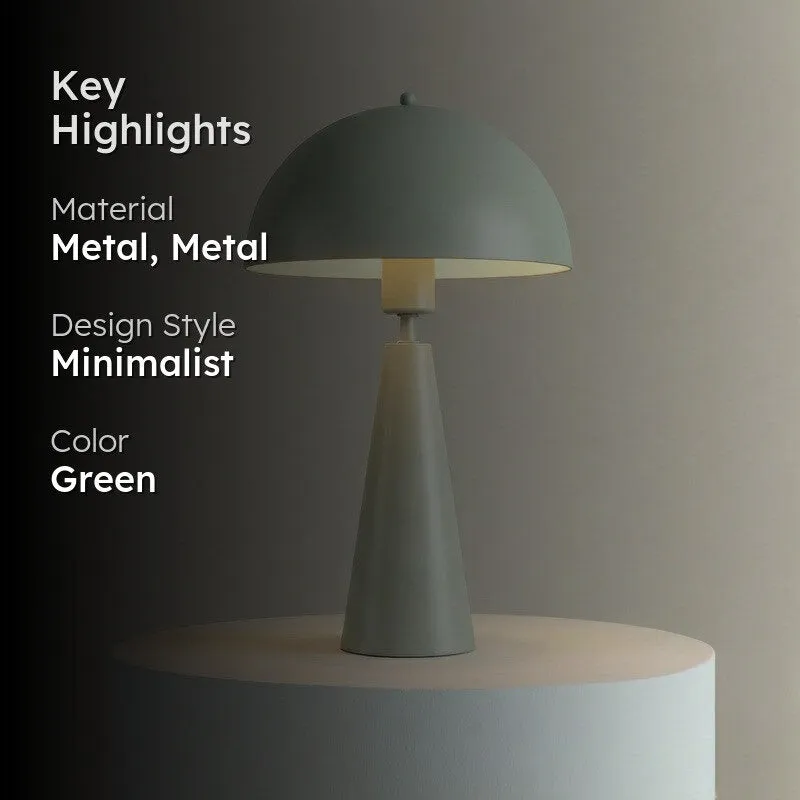 Fig Living Hoa Sphere Metal Table Lamp - Green media 2