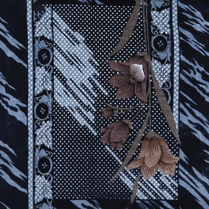 Monte Carlo Midnight Weave Blanket - 600 GSM media 6