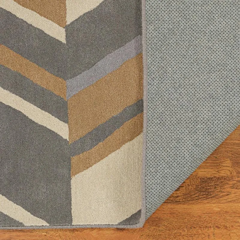 Alcinous Hand Tufted Geometric Wool & Nylon Carpet - Grey media 5