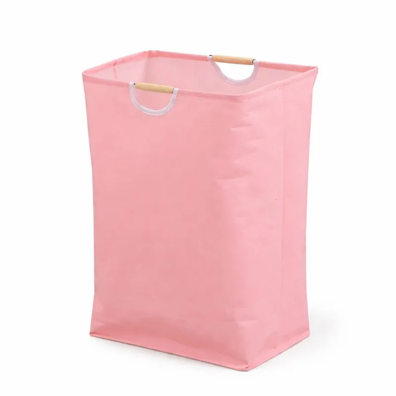 Soft Stack Laundry Basket - Pink media 3