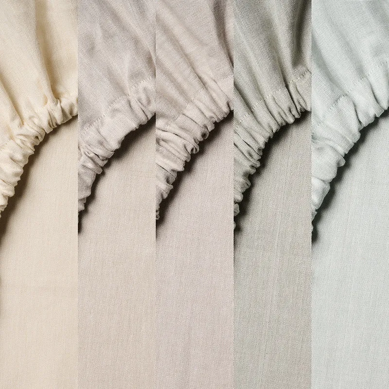 Lunar Weaves Bed Sheet - Feather Bamboo Cotton Bedsheet - 130 GSM media 8