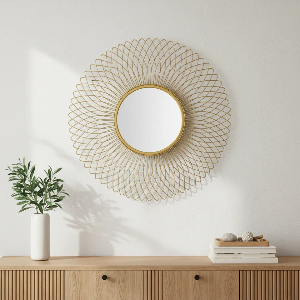 Omia Blossom Wall Mirror media 1