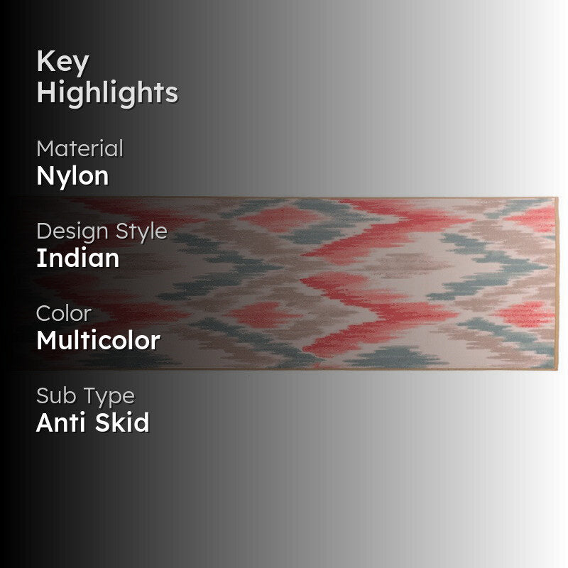 Ikkath I Nylon Runner Rug media 2