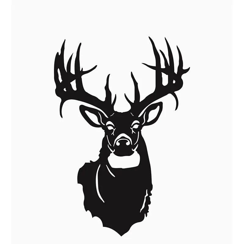 Reindeer Emerge Black Iron Wall Accent media 3