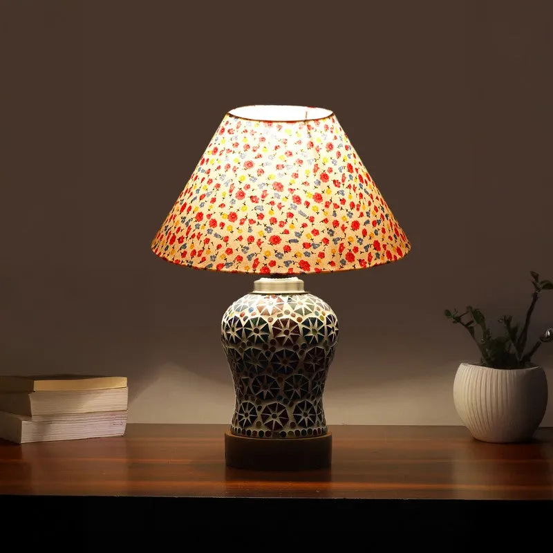 Astrona Fleura Arbor Wooden Table Lamp - Multicolor media 1