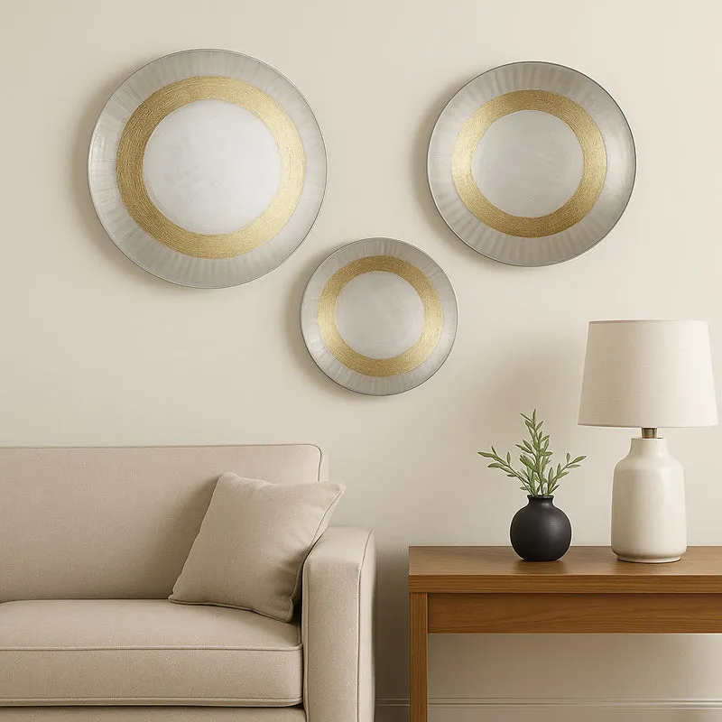 Circle & Void Wall Plate - Set Of Three media 3