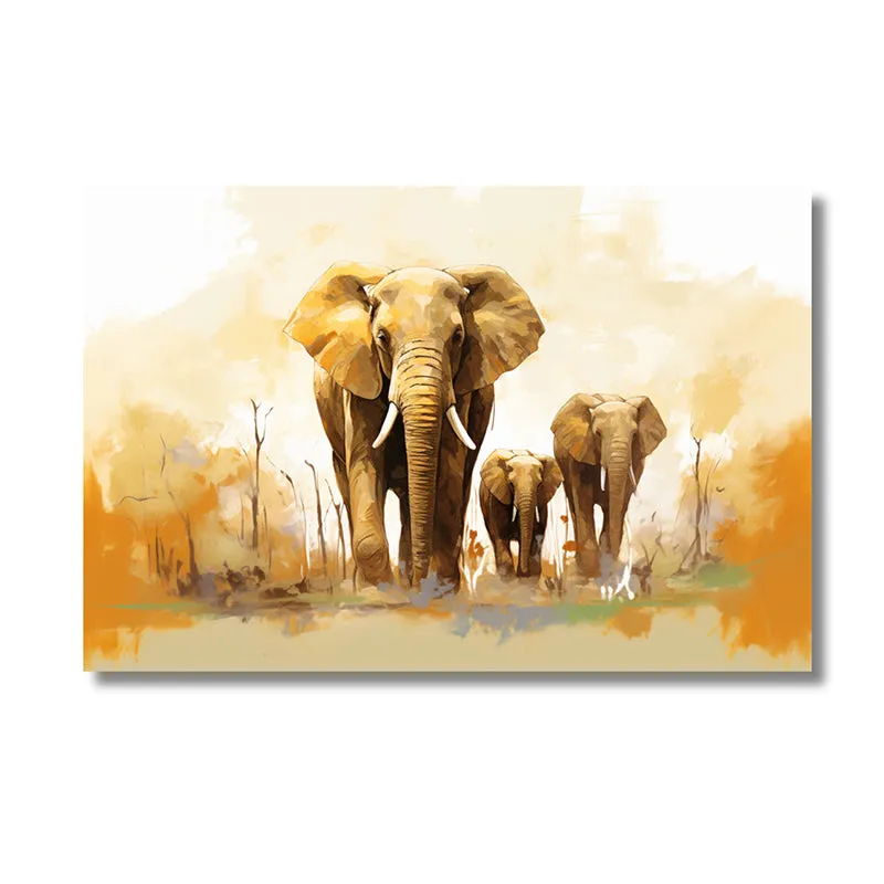 Savannah Family Canvas Wall Art media 4