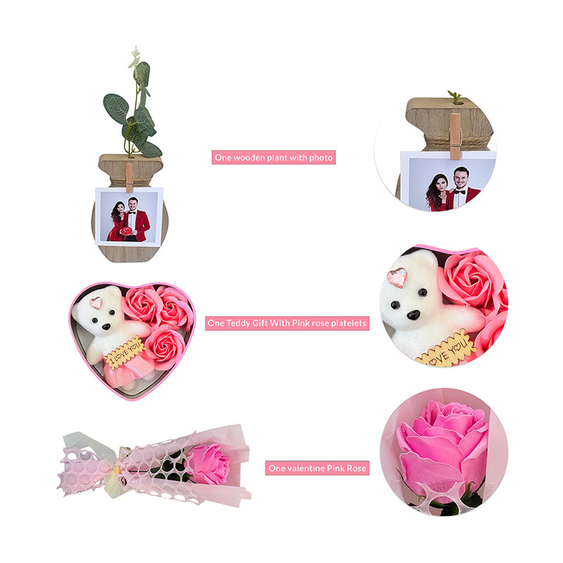 Amour Étoile Valentine's Gift Box (Pink) - Three Piece Set media 4