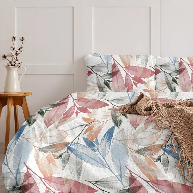 Cassia Floral Cotton Comforter (Multicolor) - 180 GSM media 1