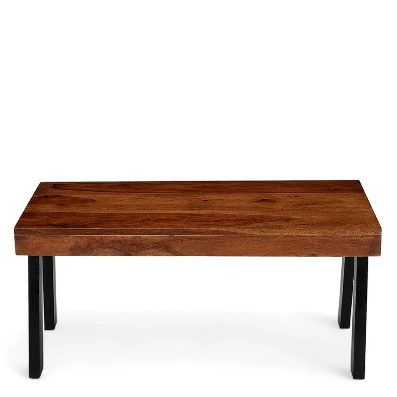 Xexon Sheesham Wooden Center Table - Brown media 4