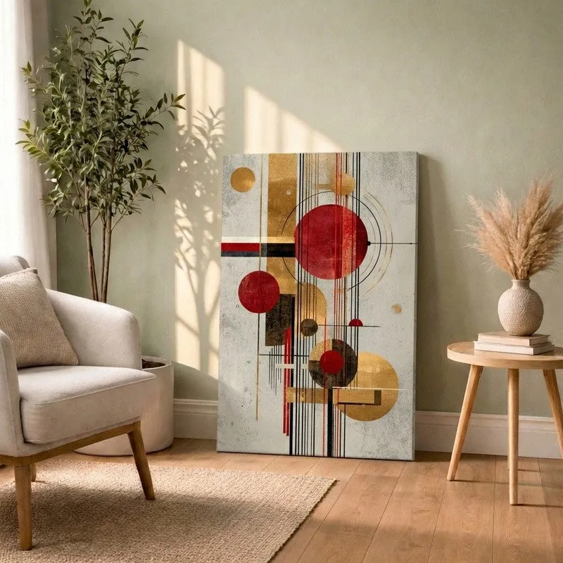 Layered Block Expression Canvas Wall Art media 1