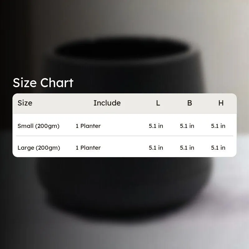 Pure Stem Pot - Black media 7