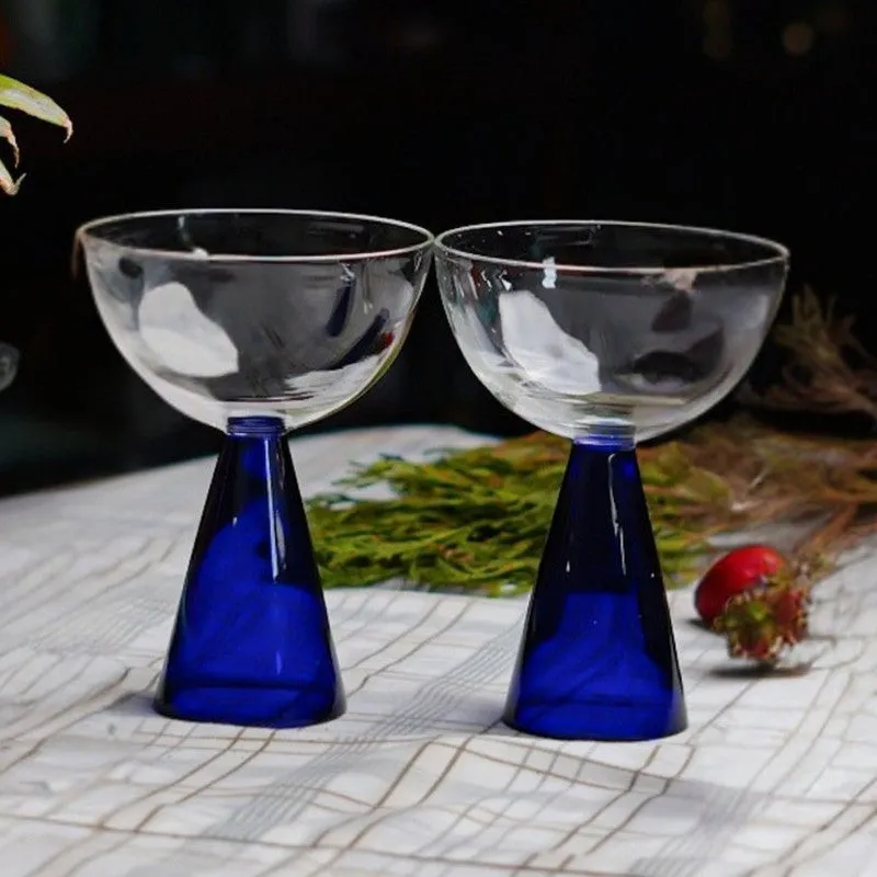 Royal Indigo Wine Glass(160 mL) - Set Of Two media 1