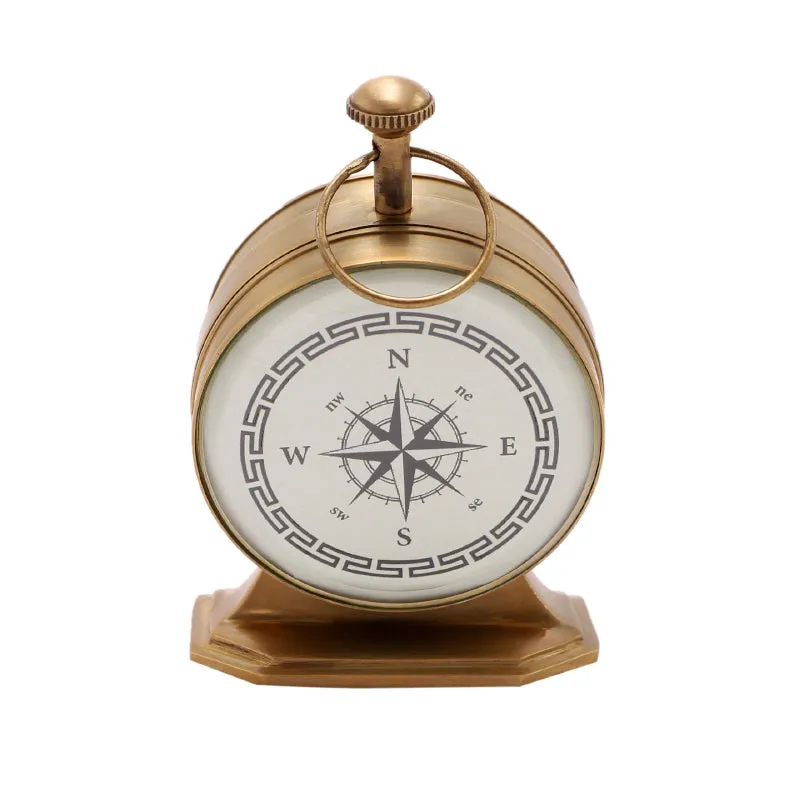 Ocato Brass Table Clock media 4