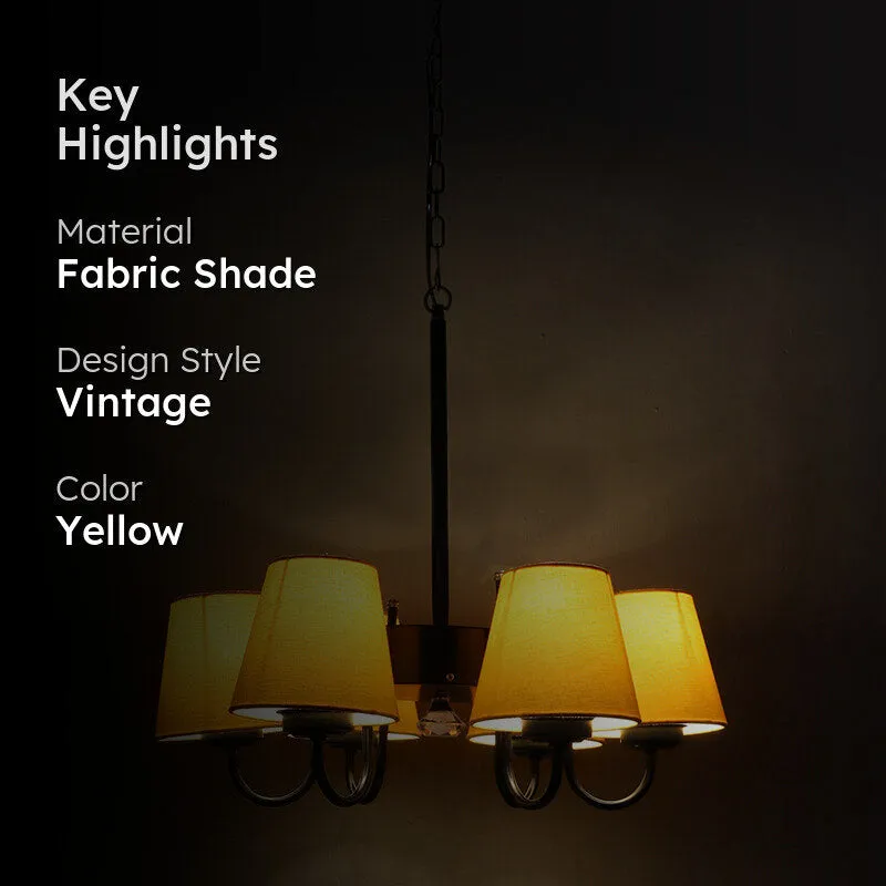 Viya Conical Ceiling Lamp - Yellow media 2