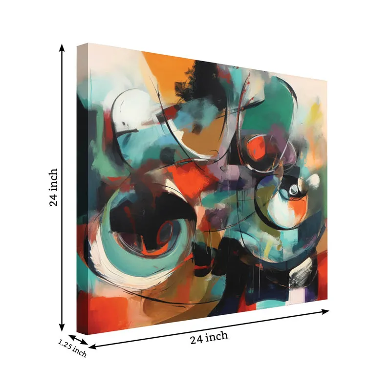 Amo Abstract Canvas Wall Painting media 5